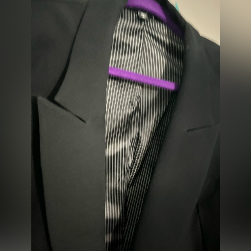 Express double breasted blazer. Size large. Black